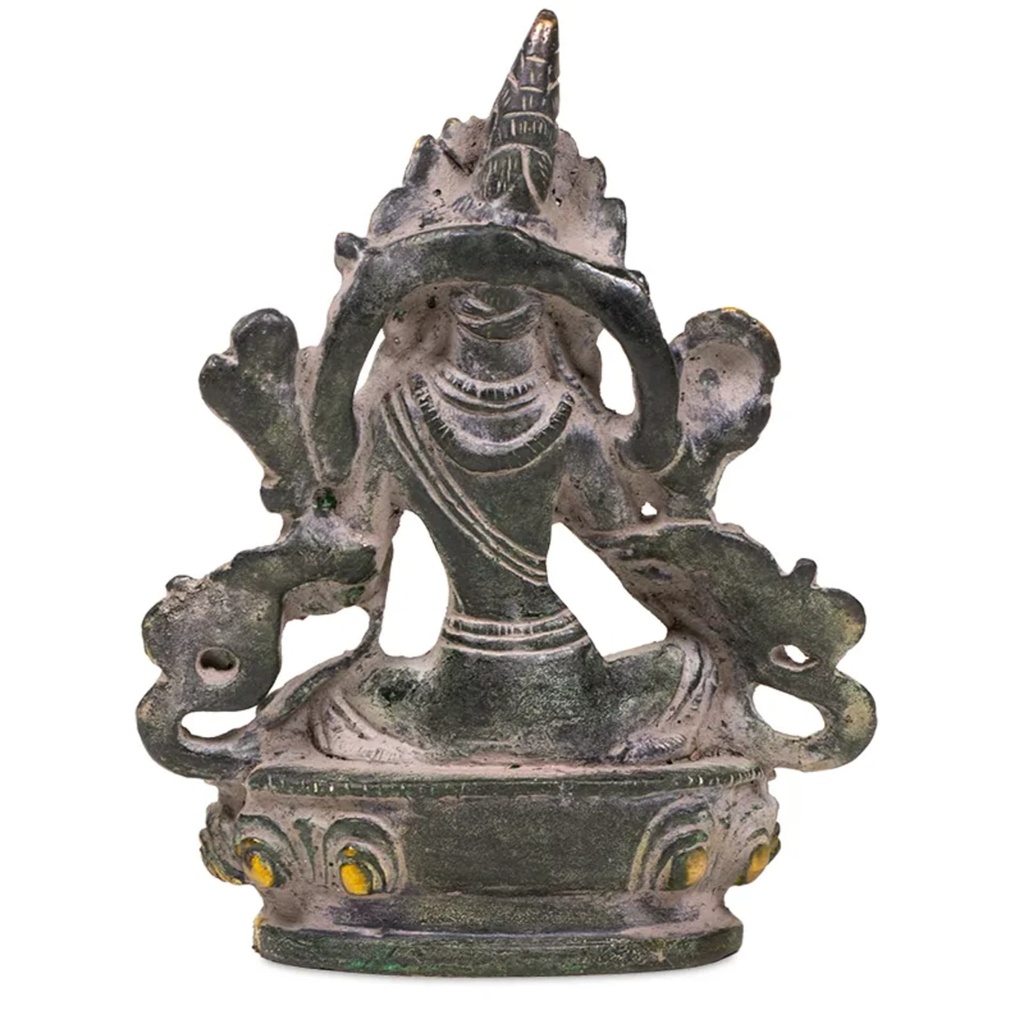 Tara verte laiton finition antique 0