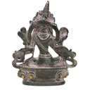 Tara verte laiton finition antique 0
