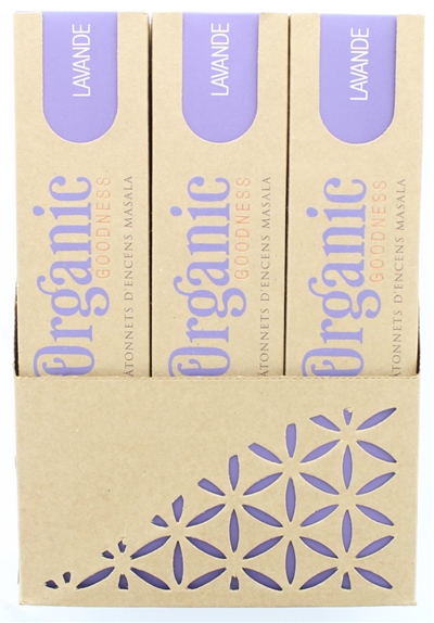 Encens Bâton Organic Lavande 15 g 2