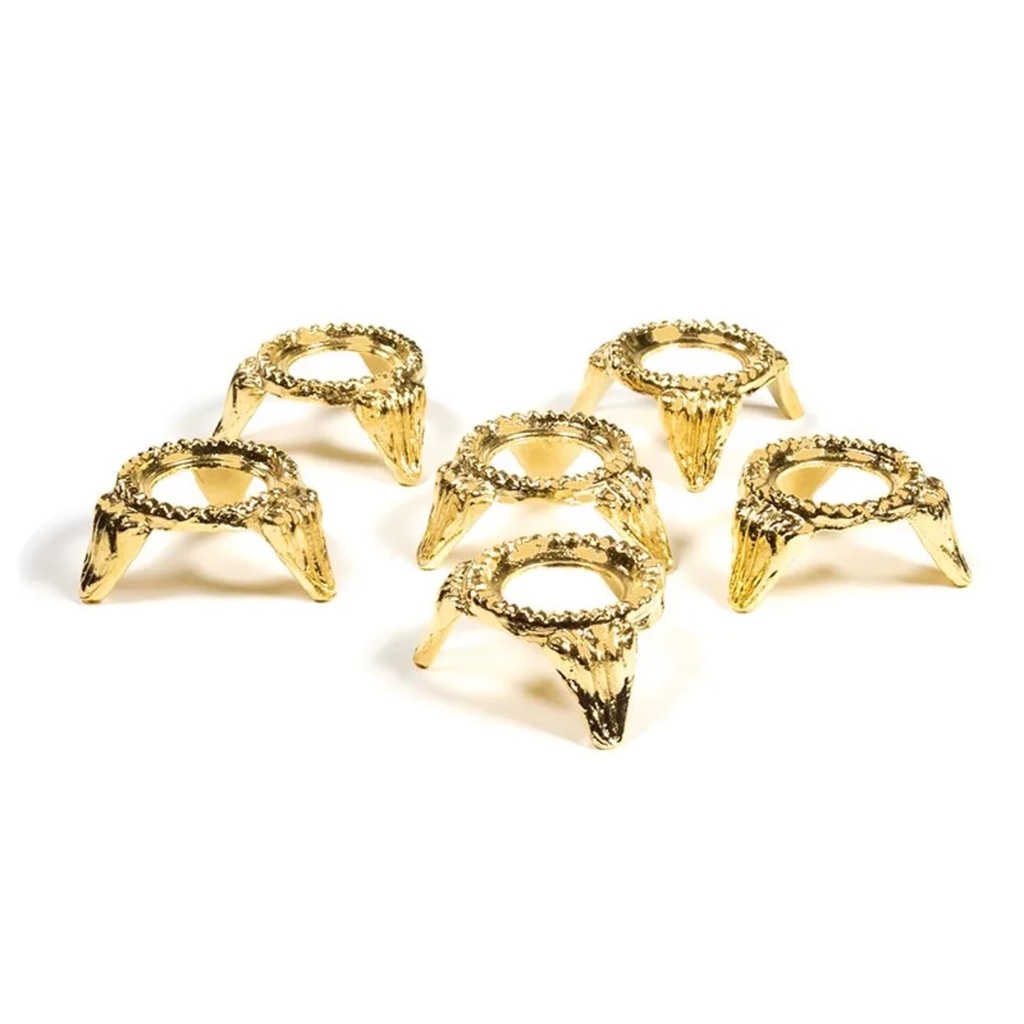 Support pour les sphères de cristal couleur or 0