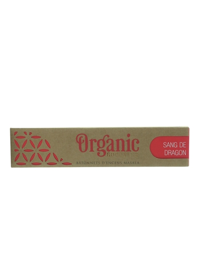 Encens Bâton Organic Sang de dragon 15 g 1