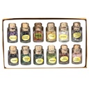 SET de 12 fioles cadeau de pierres gemmes 1