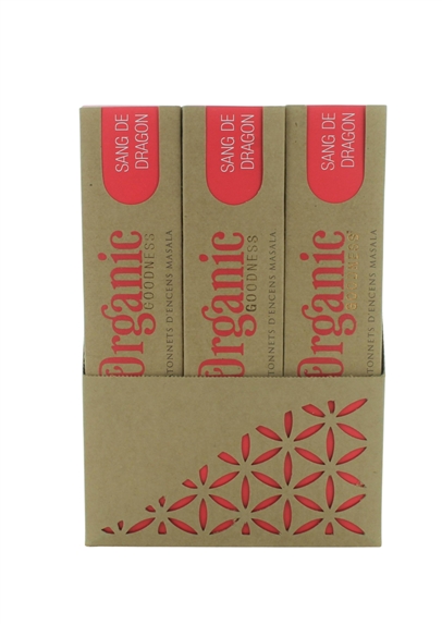 Encens Bâton Organic Sang de dragon 15 g 2