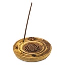 Brûleur de bâtons d'encens & cônes Lotus mandala 0