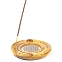 Brûleur de bâtons d'encens & cônes Fleur de vie 0