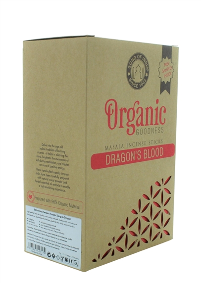 Encens Bâton Organic Sang de dragon 15 g 3