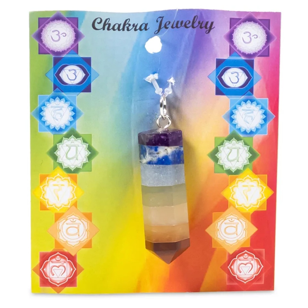 Pendentif 7 pierres de chakra 0
