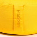Coussin méditation 3ème chakra Manipura Brodé 0