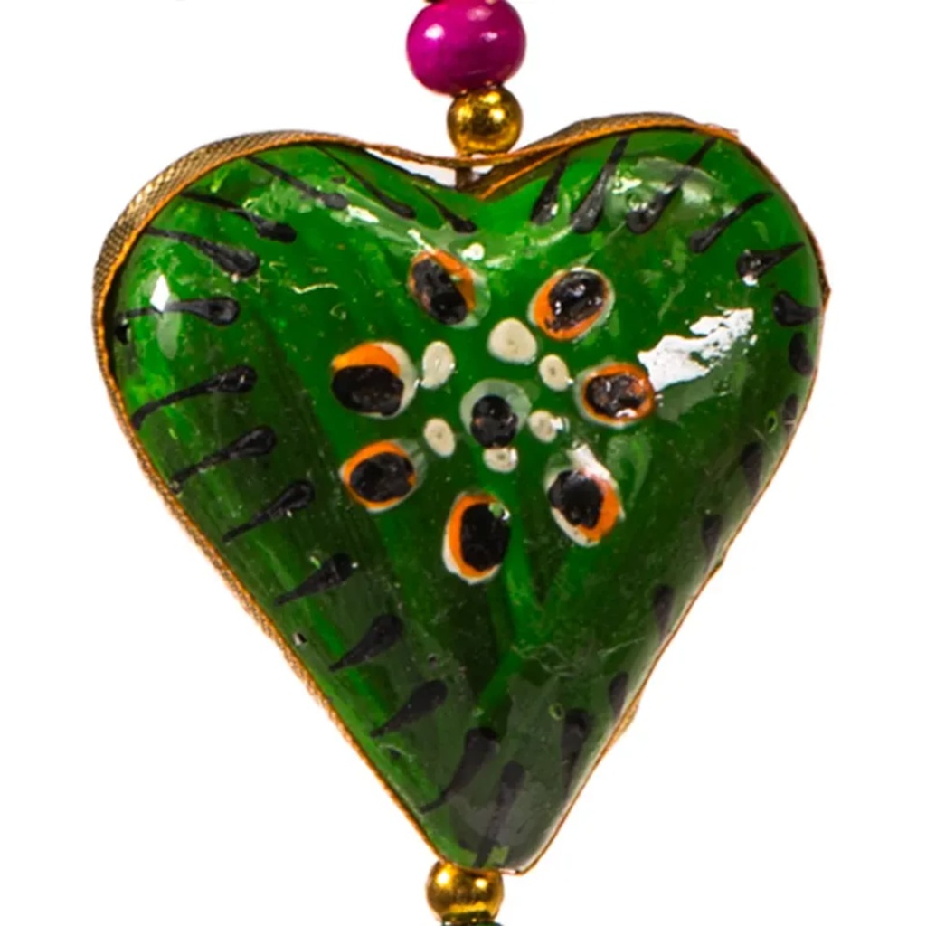 Guirlande de coeurs - plastique 0