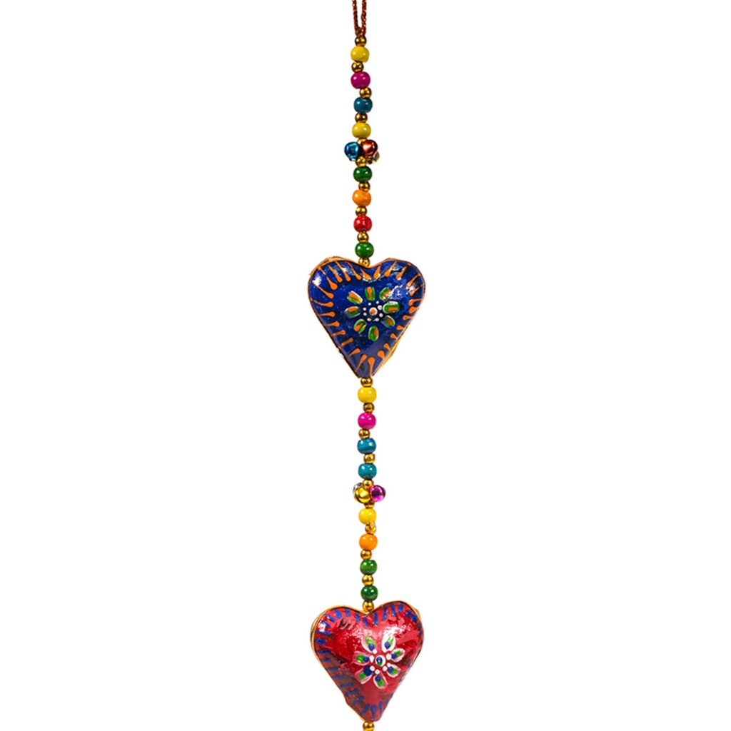 Guirlande de coeurs - plastique 2