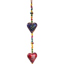 Guirlande de coeurs - plastique 2