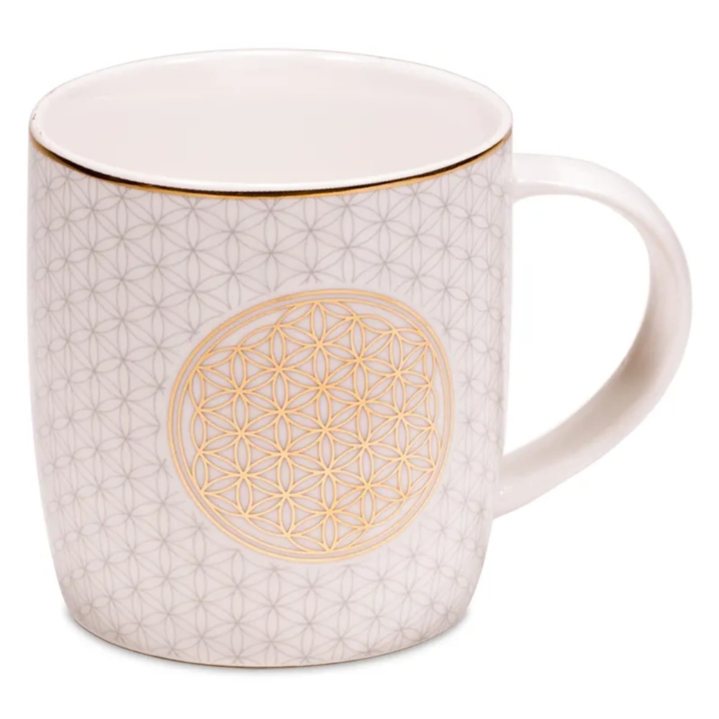 Tasse à thé infuseur Fleur de Vie 0