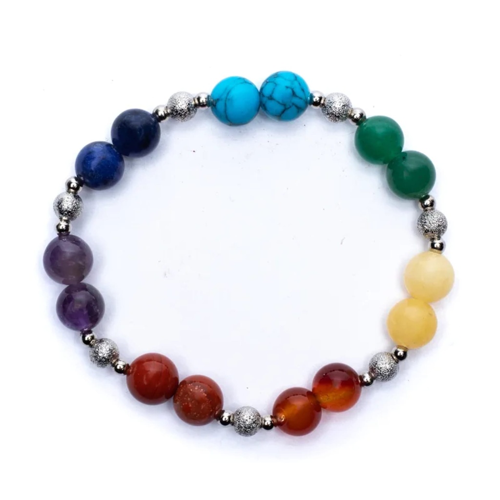 Bracelet élastique 7 chakra 0