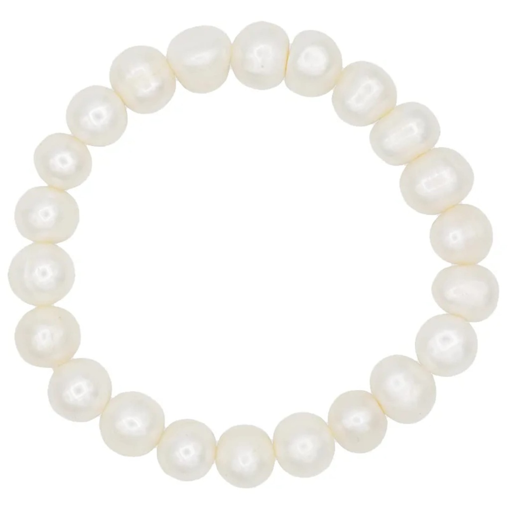 Bracelet Perles de pommes de terre blanches 1