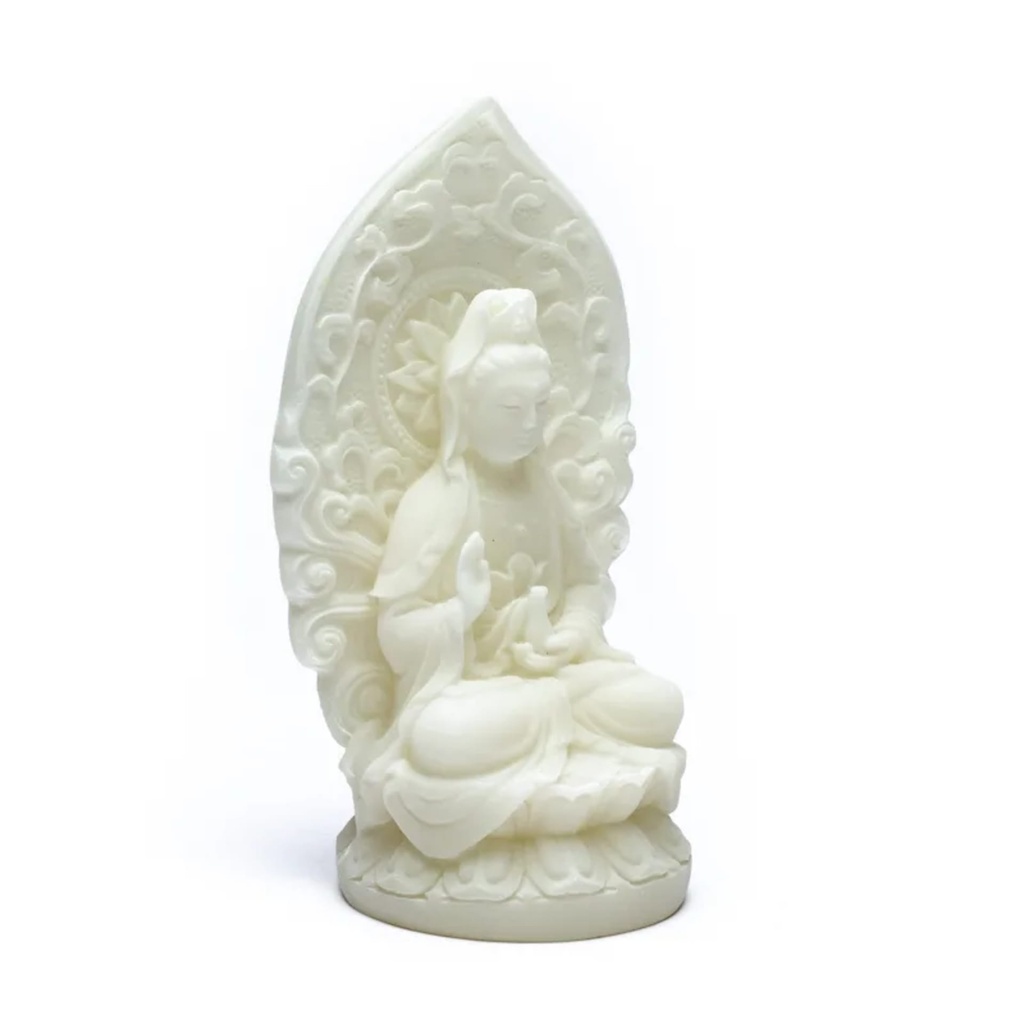 Quan Yin statuette blanche 0