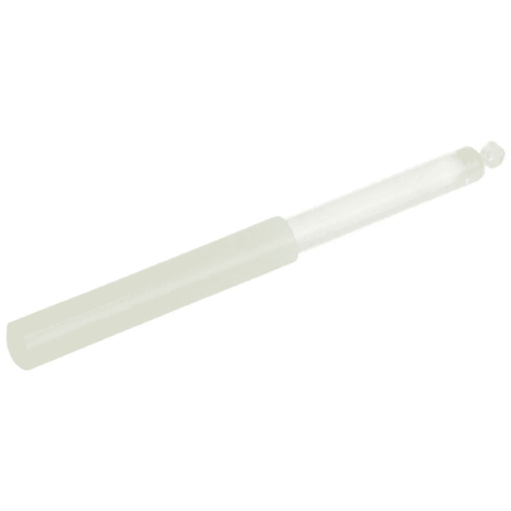 Bol chantant de cristal blanc avec manche note RE 432 Hz 0