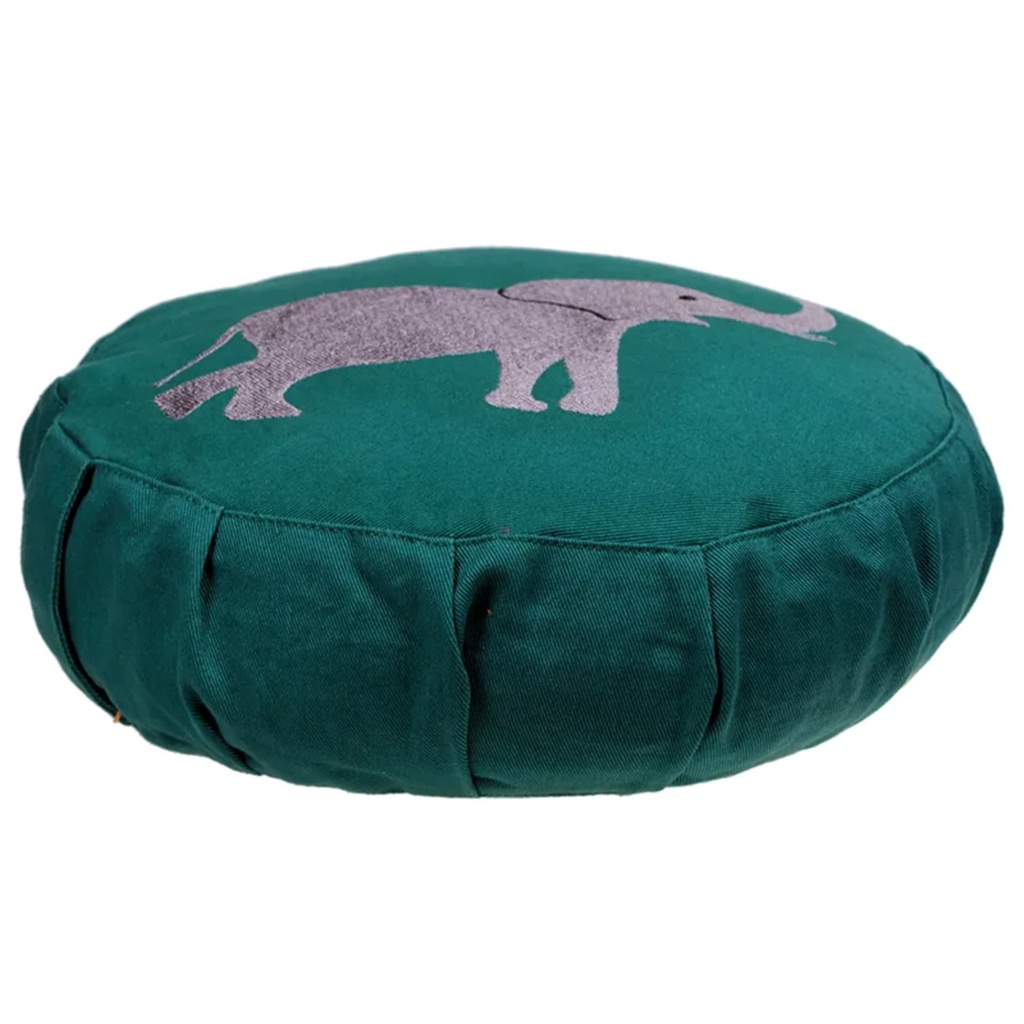 Coussin de méditation éléphant pour enfant coton BIO (OCS) 0