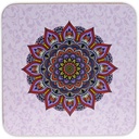 Sous-verres Mandala violet lot de 6 1