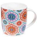 Tasse à thé infuseur Mandala bleu 0