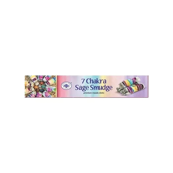 Encens Bâton 7 Chakras Sauge Blanche 15 g 1