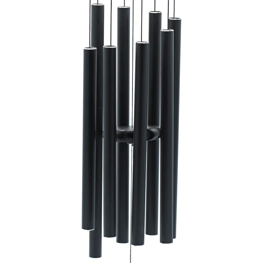 Carillon à vent 'Pure sound' gamme musicale noire 0