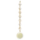 Feng Shui Fleur de vie couleur champagne 0