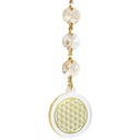 Feng Shui Fleur de vie couleur champagne 1