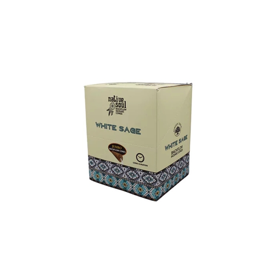 Encens cône Cascade Native Soul Sauge Blanche 2