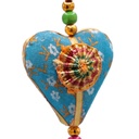 Guirlande de coeurs coton 0