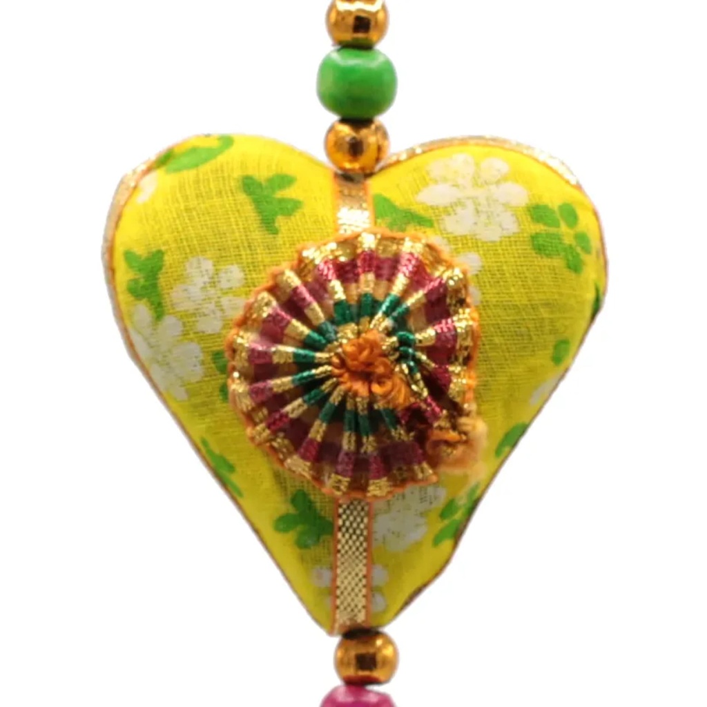 Guirlande de coeurs coton 2