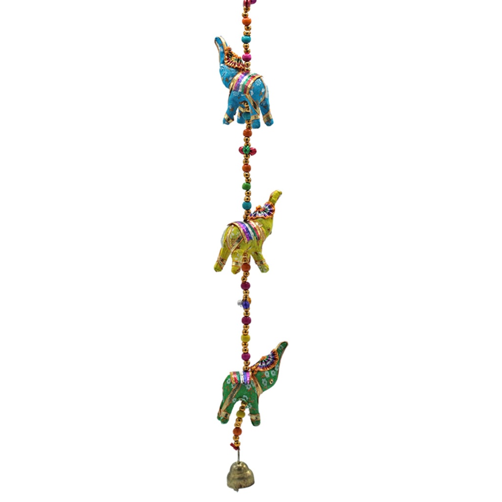 Guirlande décorative éléphants habillés 1