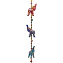 Guirlande décorative éléphants habillés 3