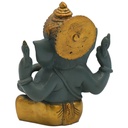 Ganesh gris bicolore finitions couleur or 1