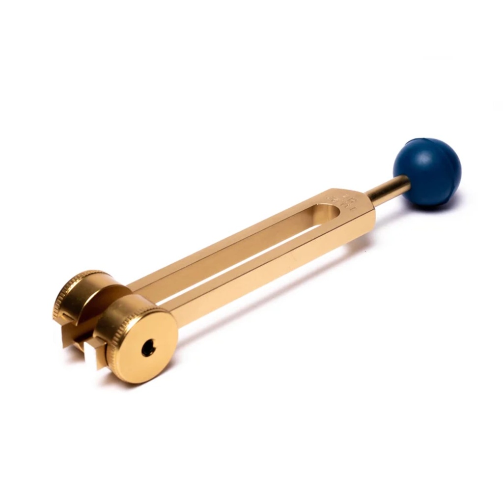 Diapason 5ème Chakra couleur or 1