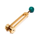 Diapason 4ème Chakra couleur or 1