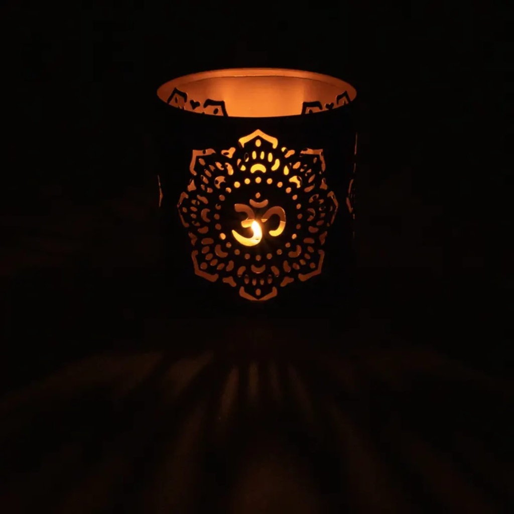 Eclairage d'ambiance équitable Mandala Om 0