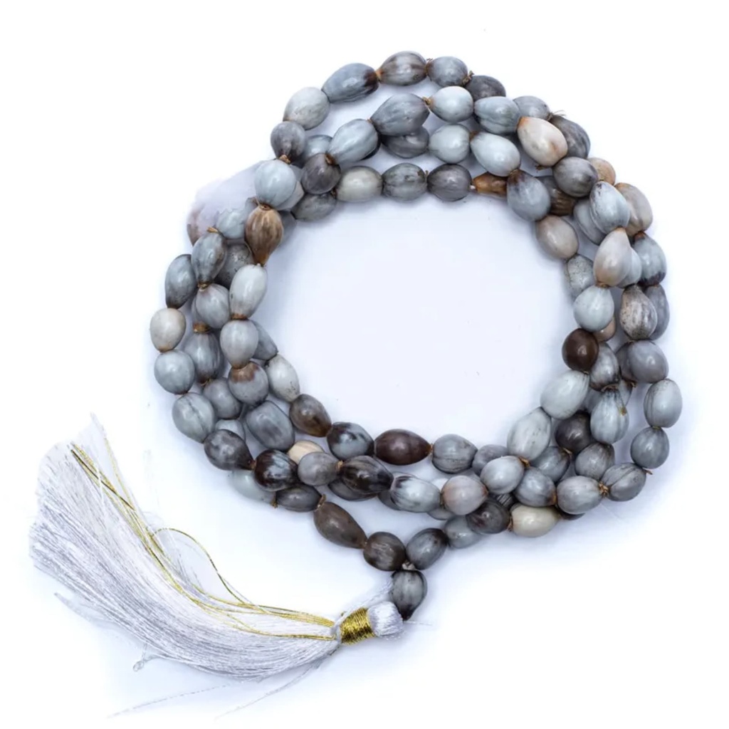 Mala Vaijayanti 108 perles gland et sac 0