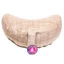 Coussin de méditation Chanvre naturel 1/2 lune 0