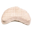 Coussin de méditation Chanvre naturel 1/2 lune 1