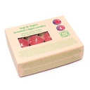 24 bougies chauffe plat de stéarine Rose 0