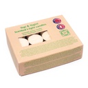 24 Bougies chauffe plat de stéarine Jasmin 0