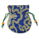 Petit sac de Brocart bleu 0