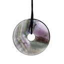 Pendentif donut améthyste sans cordon 0