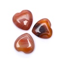 Pierres de souci coeurs Cornaline 0