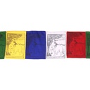 Drapeaux de prière tibet Les quatre amis 0