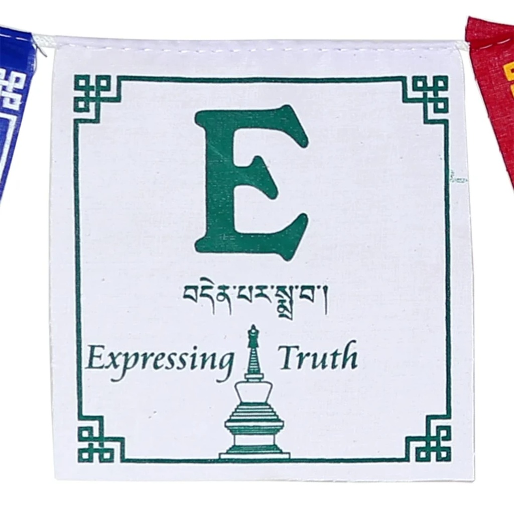 Drapeaux de Prière tibétains Paix 1