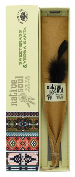 Encens Green Tree Native Soul Foin d'odeur & Yerba Santa - 15 grs 1