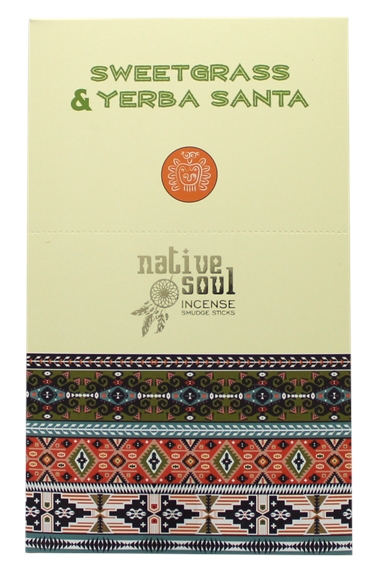 Encens Green Tree Native Soul Foin d'odeur & Yerba Santa - 15 grs 2