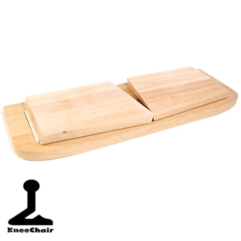 Banc de méditation pliable - Le chêne rouge d'Amérique 1