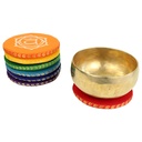 Coussins pour bols chantants SET 7 chakra grand 0